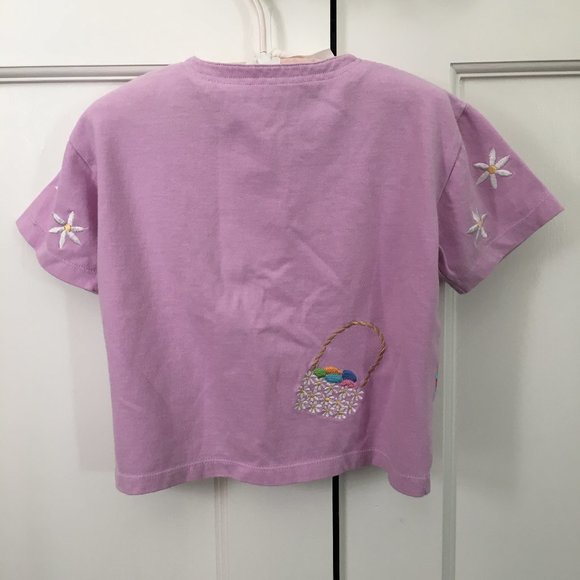 EASTER! Michael Simon Girl's Embroidered Top 4-5 - Picture 5 of 8